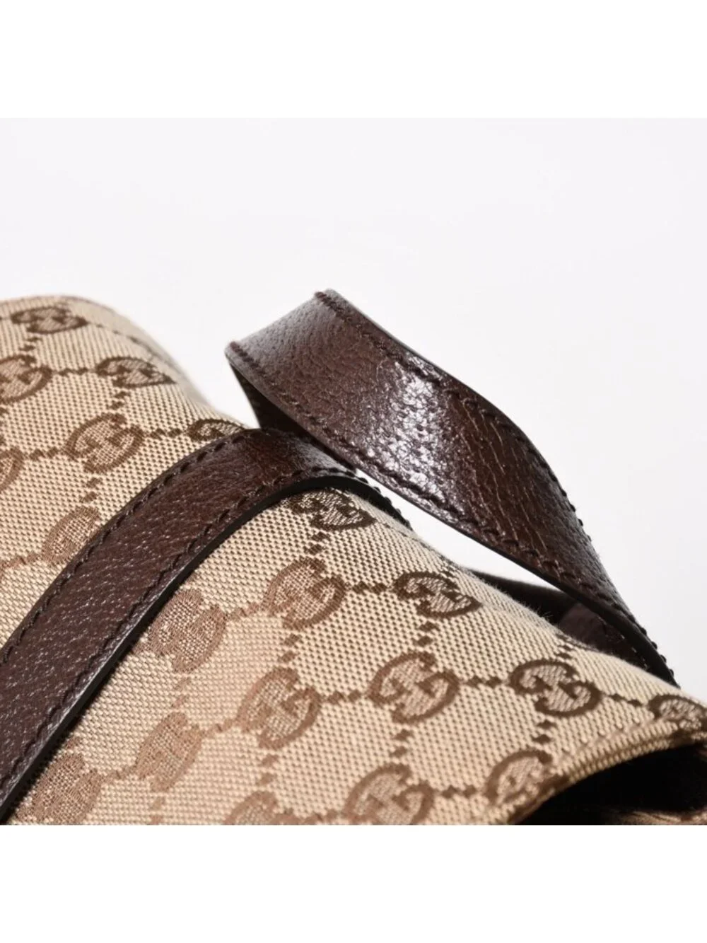Gucci Backpack GG Canvas Jackie Brown